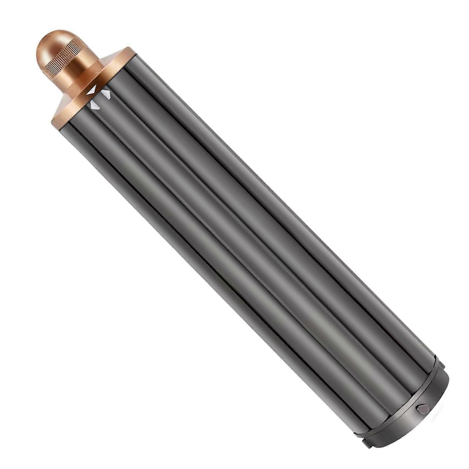 40mm Long Barrel Attachment for Dyson Airwrap HS01 HS05 HS08, AutoWrap Dual Rotation Curling Wand for Voluminous Curls, Gold