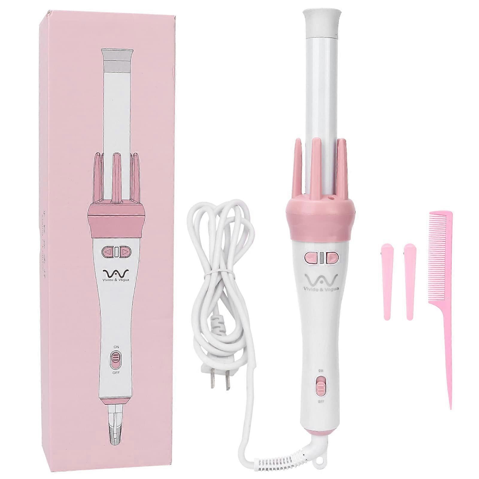 Professional Automatic 360 Rotating Ceramic Curling Iron with Fast Heating for All Hair Types