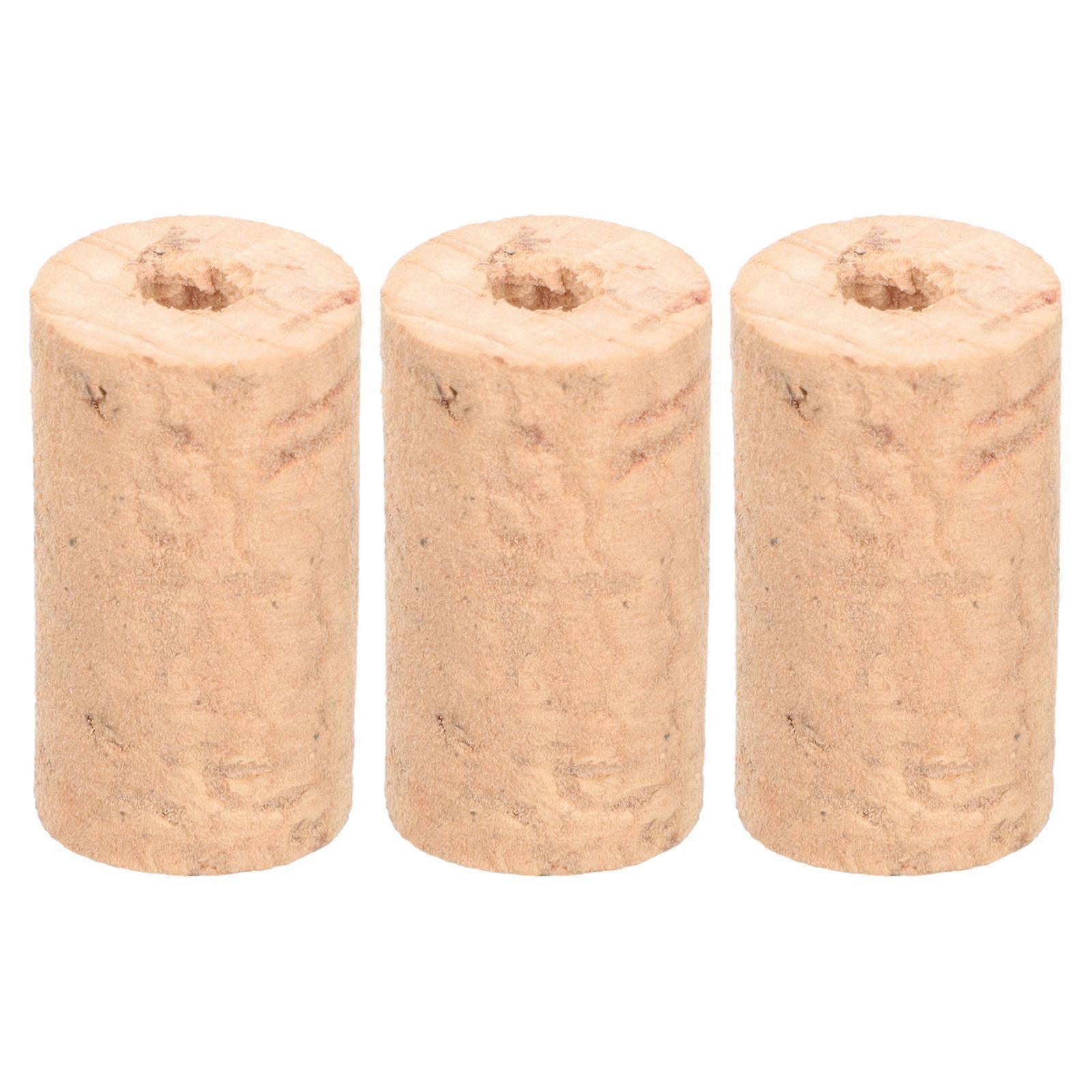 Piccolo Corks Wood Simple Piccolo Protective Corks with 3Pcs for Instrument
