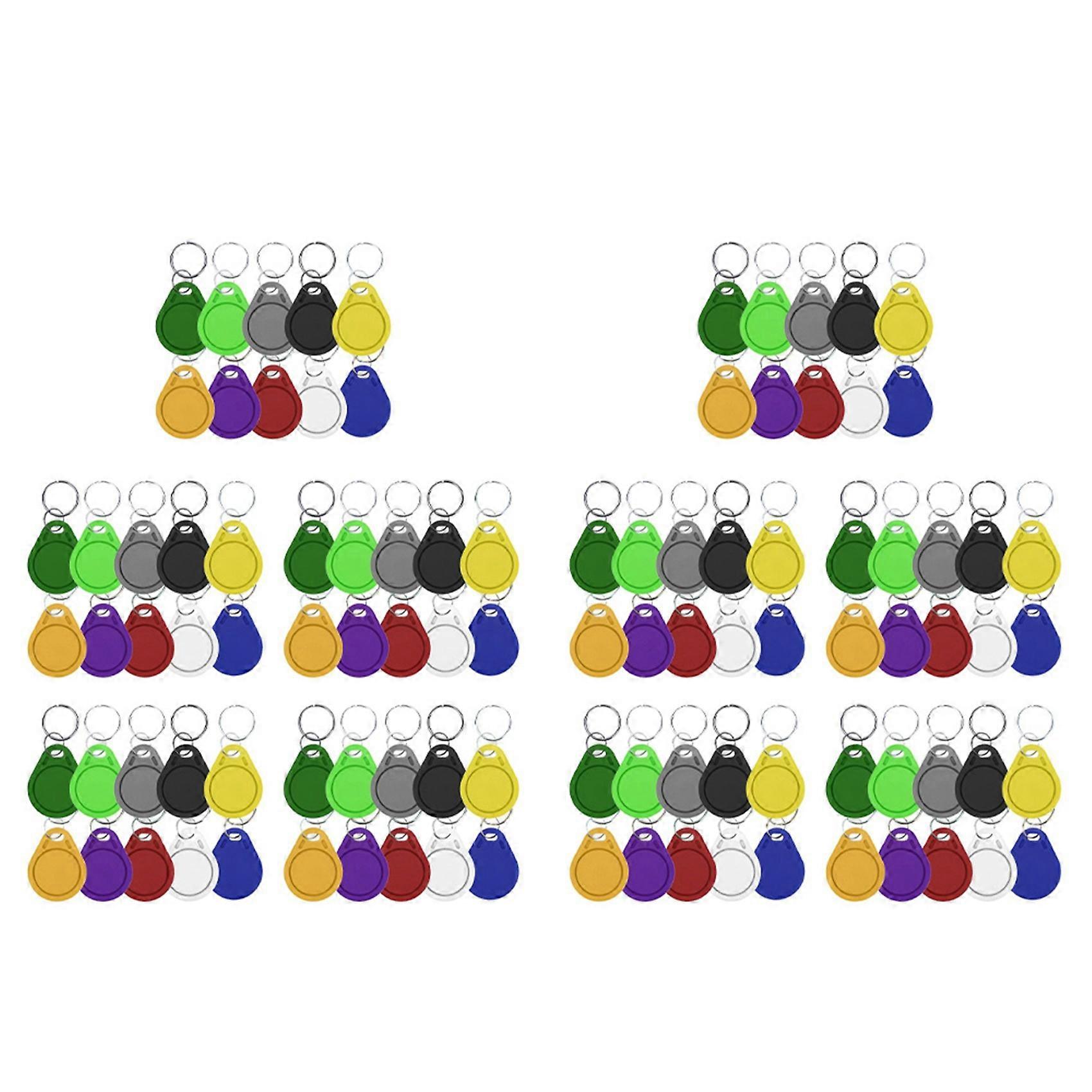 500Pcs UID 13.56MHz Block 0 Sector Writable IC Card Clone Changeable Smart Keyfobs Key Tags 1K S50 RFID Access Control