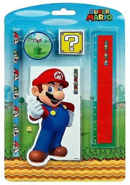 Ensemble d'écriture 5 pièces Super Mario