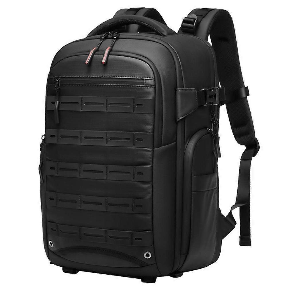Multi-Function SLR Camera Backpack Large Capacity Splash-Proof with Drone Compartment Dry Wet Separation Laptop Sleeve