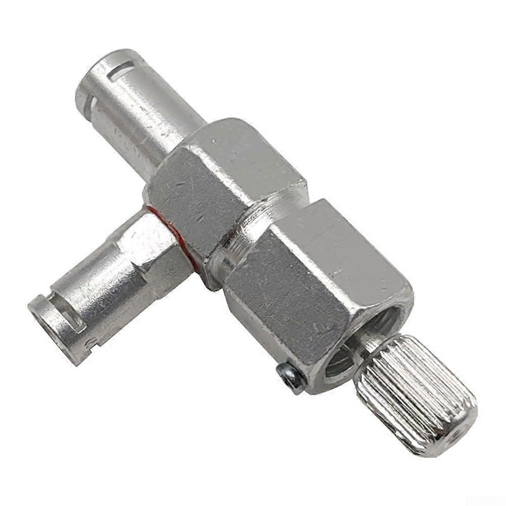 Coffee Machine Steam Valve Adapter, Aluminum Alloy Accessory for Precise Steam Control, Universal Fit