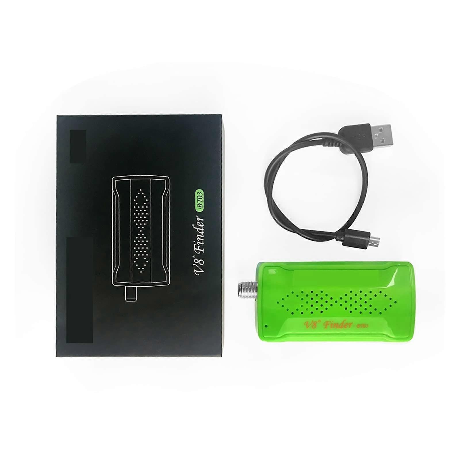 Satellite Signal Finder Meter V8 BT03 HD DVBS2 Dish Alignment Tool with Quick Detection and LED