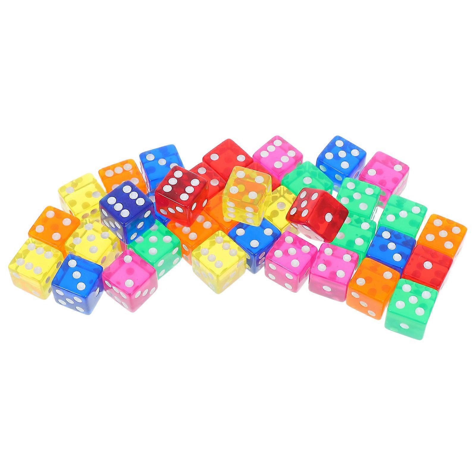 36Pcs Set Acrylic for Counting and Board Game Entertainment