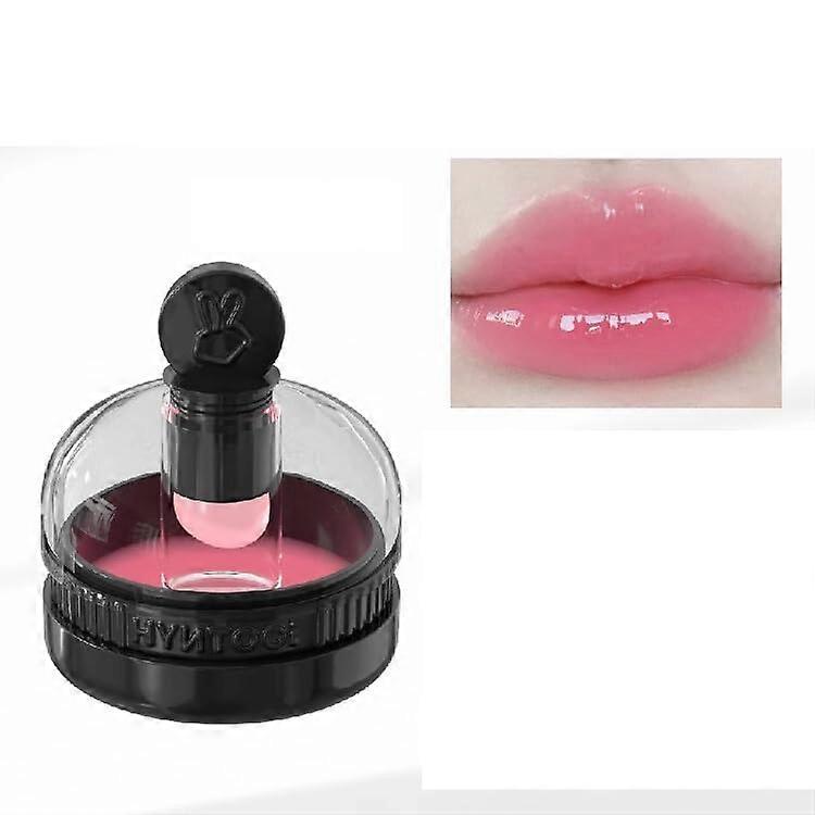Moisturizing Plumping Lip Gloss Balm with Mirror Gloss Finish in Macaron Case L01 6g