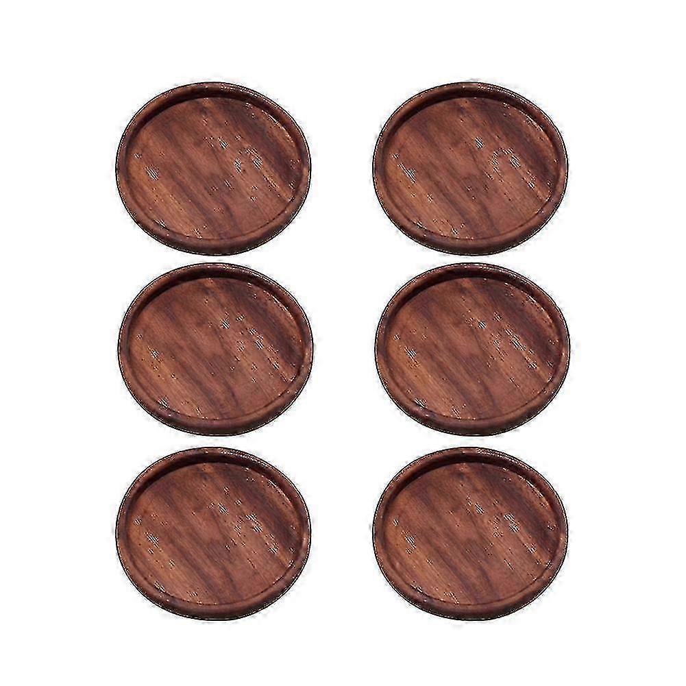 25-26 6 PCS Black Walnut Coaster