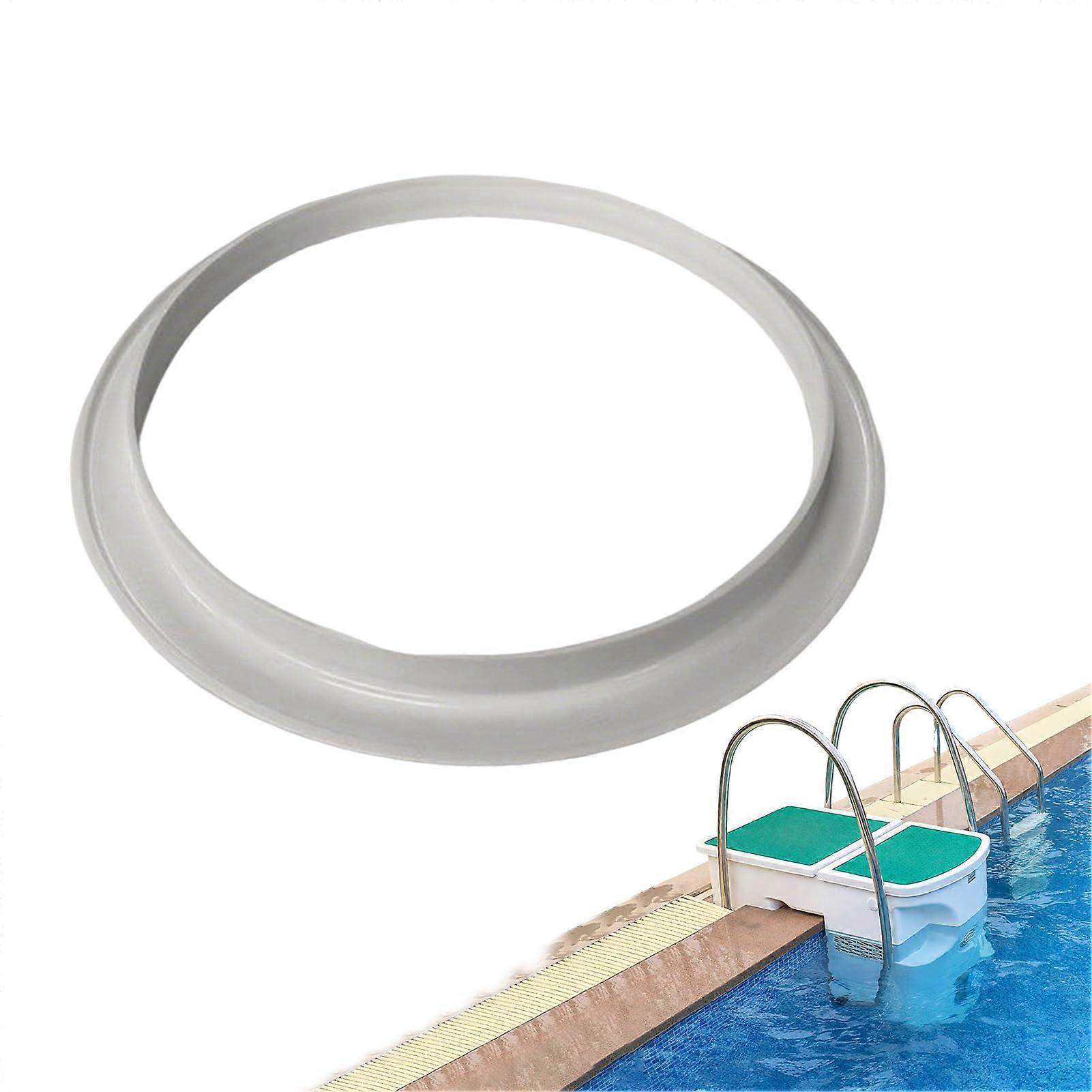 Pool Skimmer Basket Ring with Quick SnapLock Install and UV Resistant Heavy Duty Frame Replacement