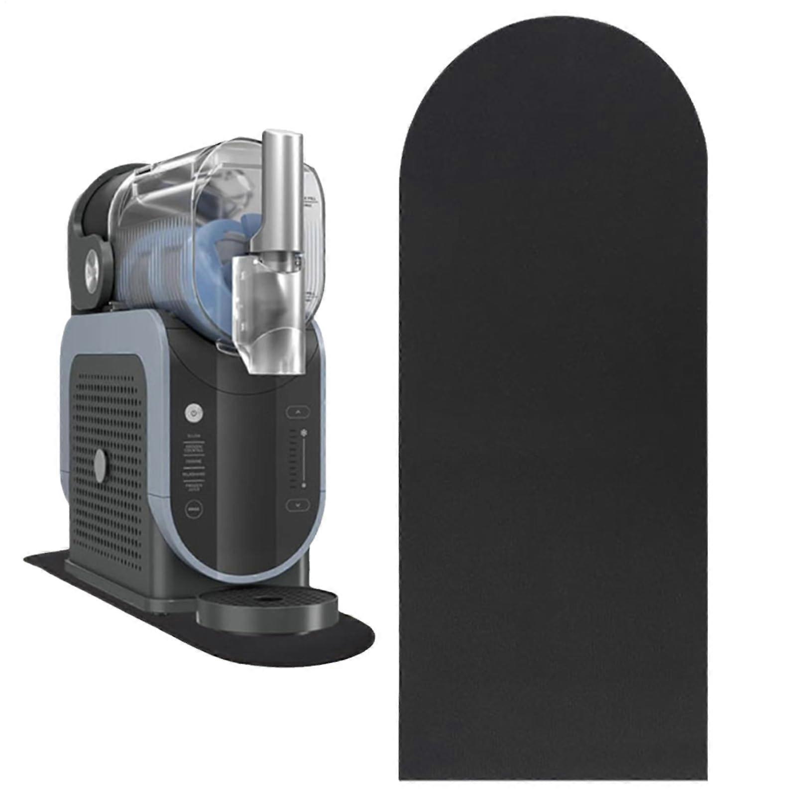 Coffee Machine Mat with AntiSlip Stable Base, Rubber Sliding Pad for Kitchen Appliances