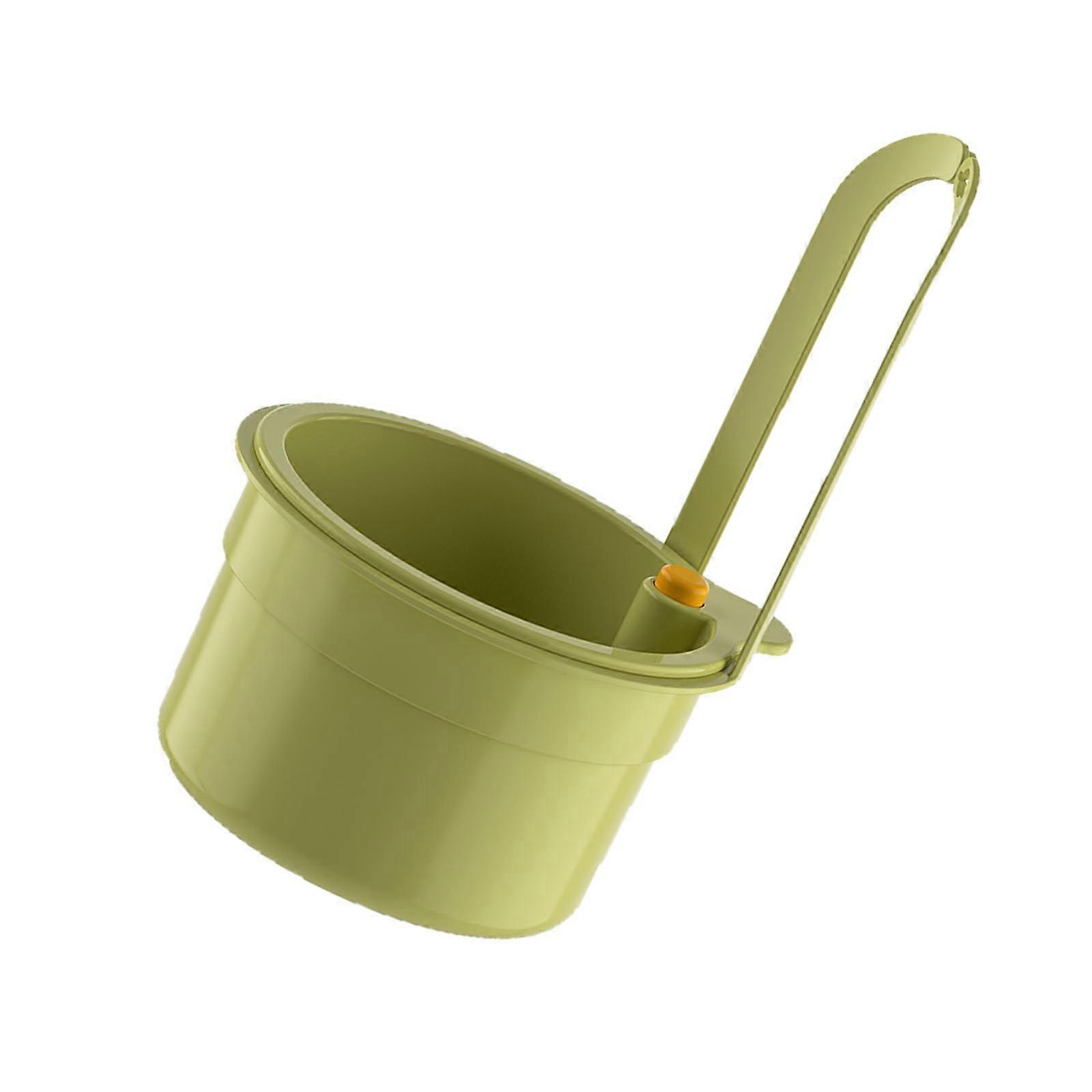 Sink Hanging Basket Kitchen Strainer with Quick Drain Design, SpaceSaving Organizer, Green