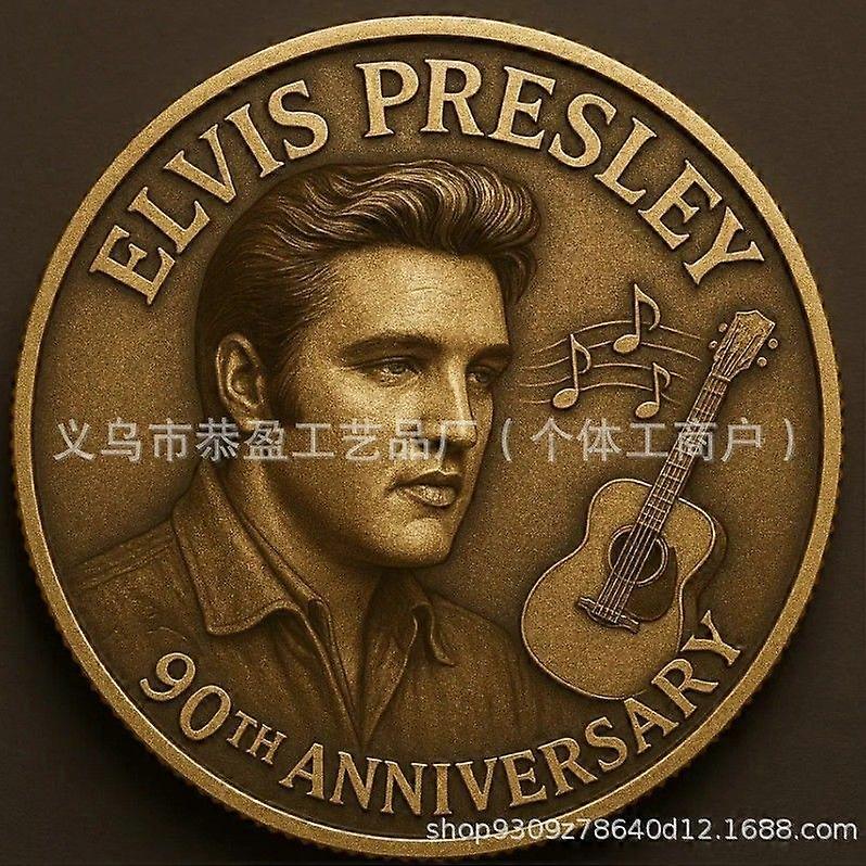 Elvis Presley 90-årsjubileumsmynt