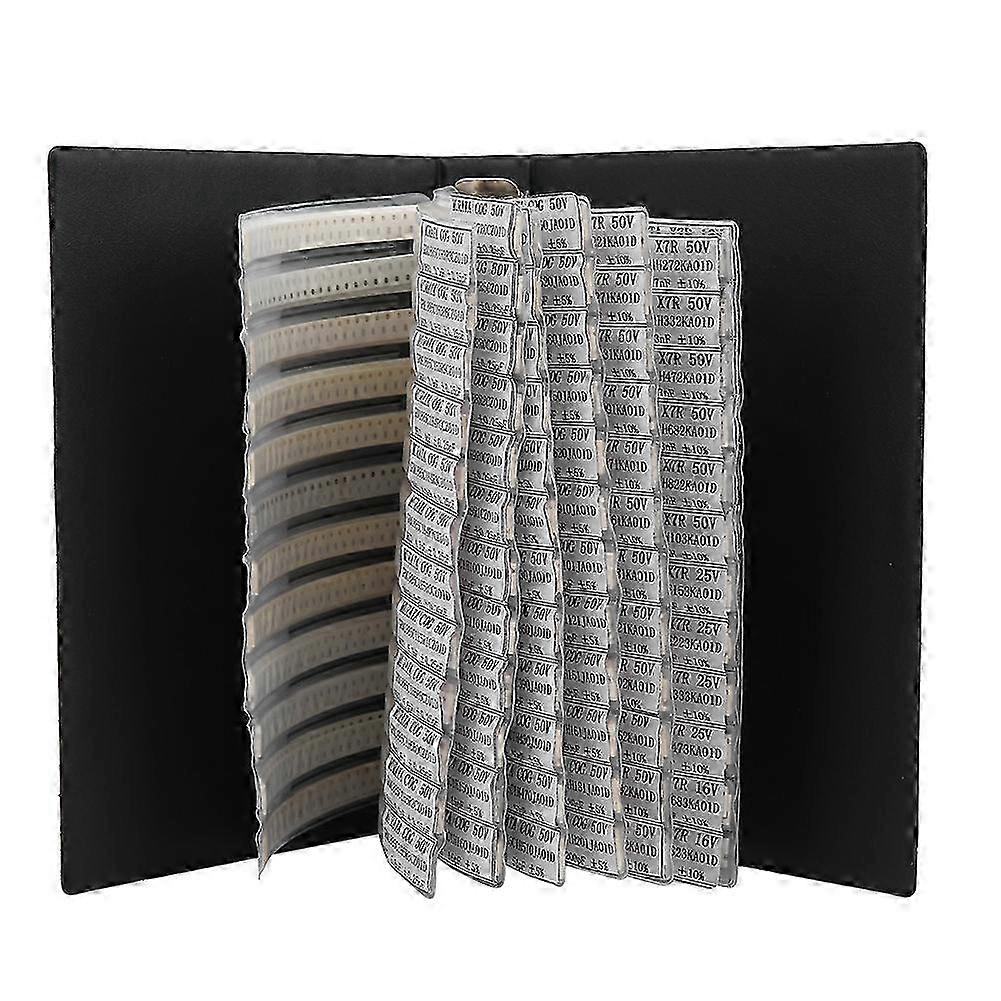 0603 Series 90 Values Capacitors Assortment Kit Electronic Components Sample Book Black