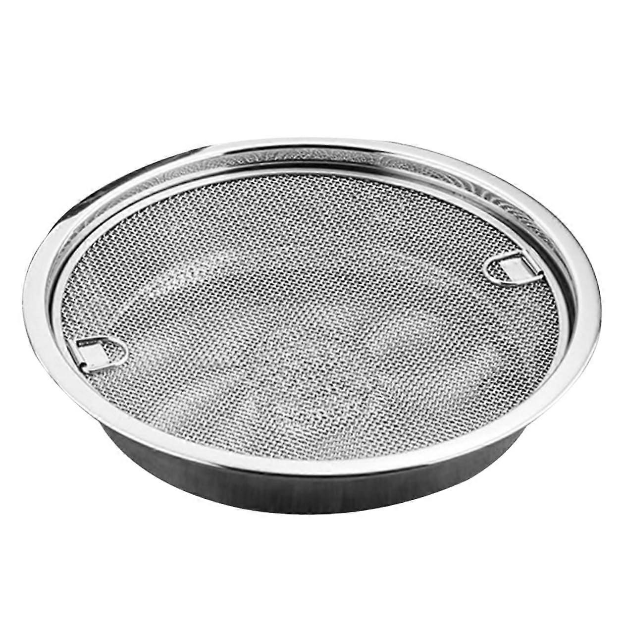 Stainless Steel Strainer with RustResistant Mesh for Quick Oil Draining and Kitchen Cooling Rack