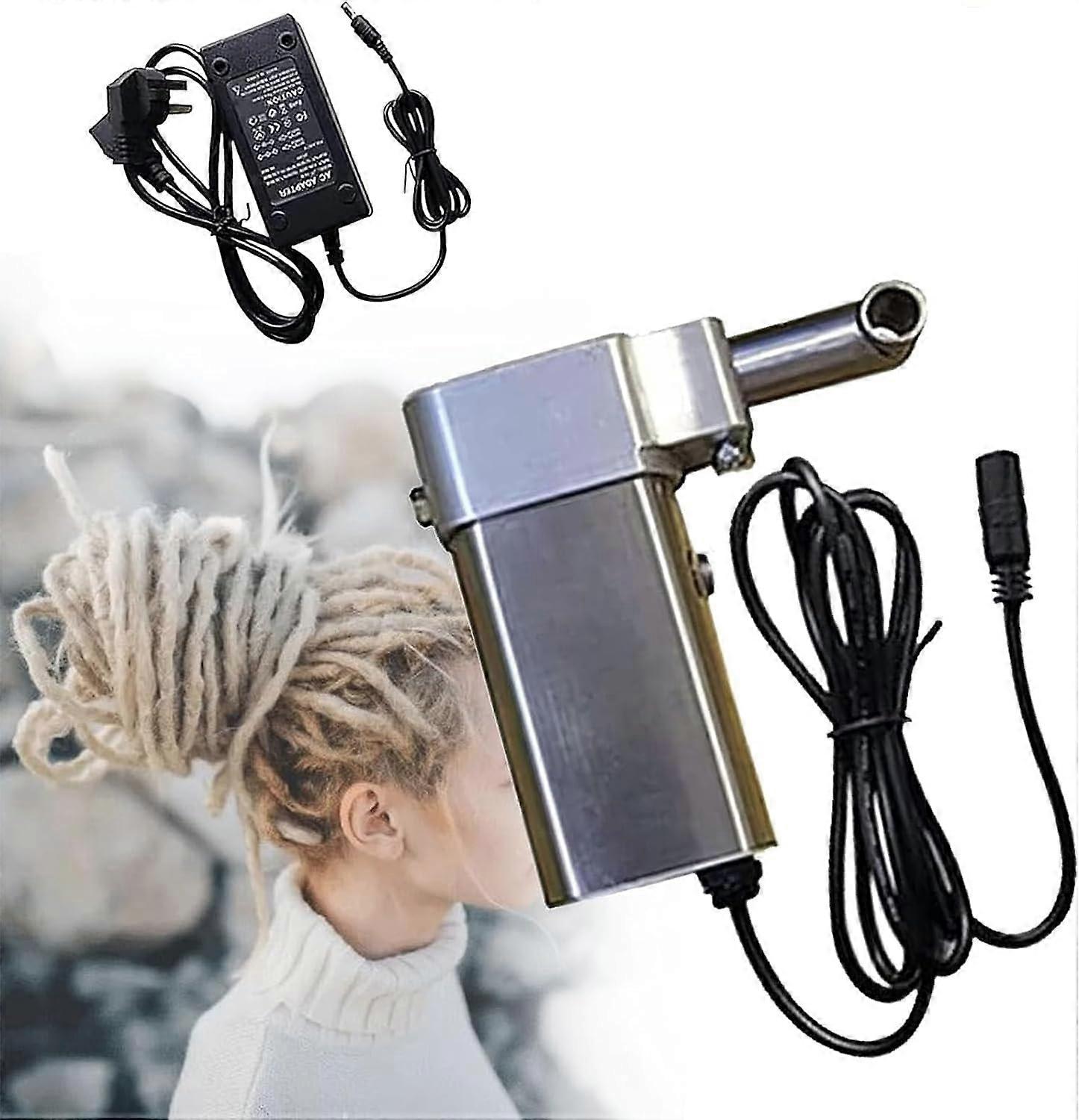 8mm Automatic Dreadlock Maker with Triple Needle, Fast Loc Creation for Salon and Home