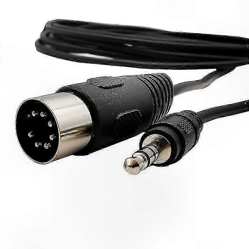 3,5 mm til 7-bens MIDI-stikkabel til TV og computerforbindelse