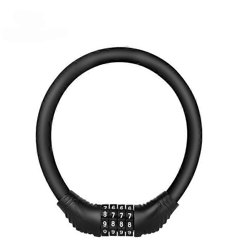 Bike Lock Heavy Duty AntiTheft 4 Digit Combination Waterproof Chain for Bicycle and Motorcycle