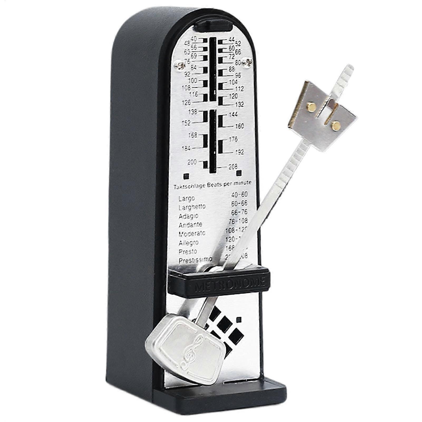 Mechanical Piano Metronome with Loud Audible Tick, Adjustable Tempo, Precise Rhythm Control