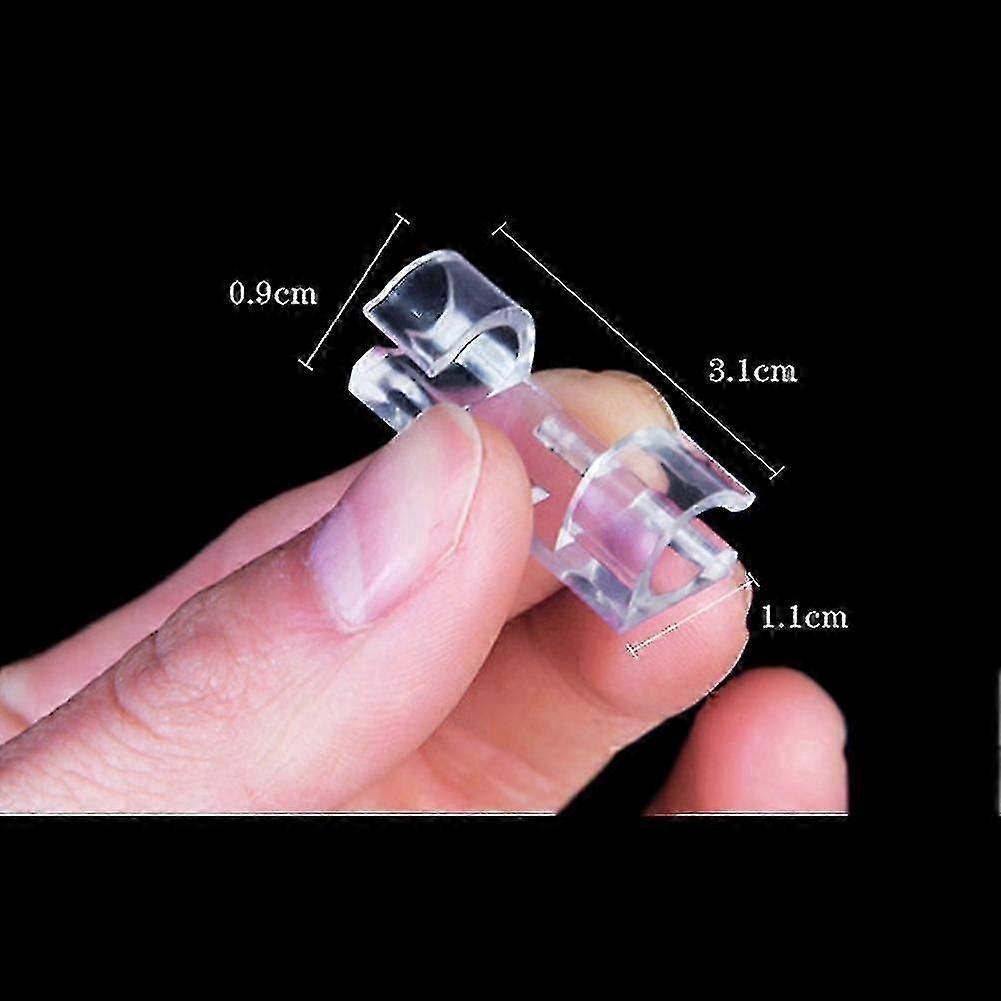 20pcs Self-adhesive Network Charge Cable Clip Wire Organizer Fixer Holder Clamp