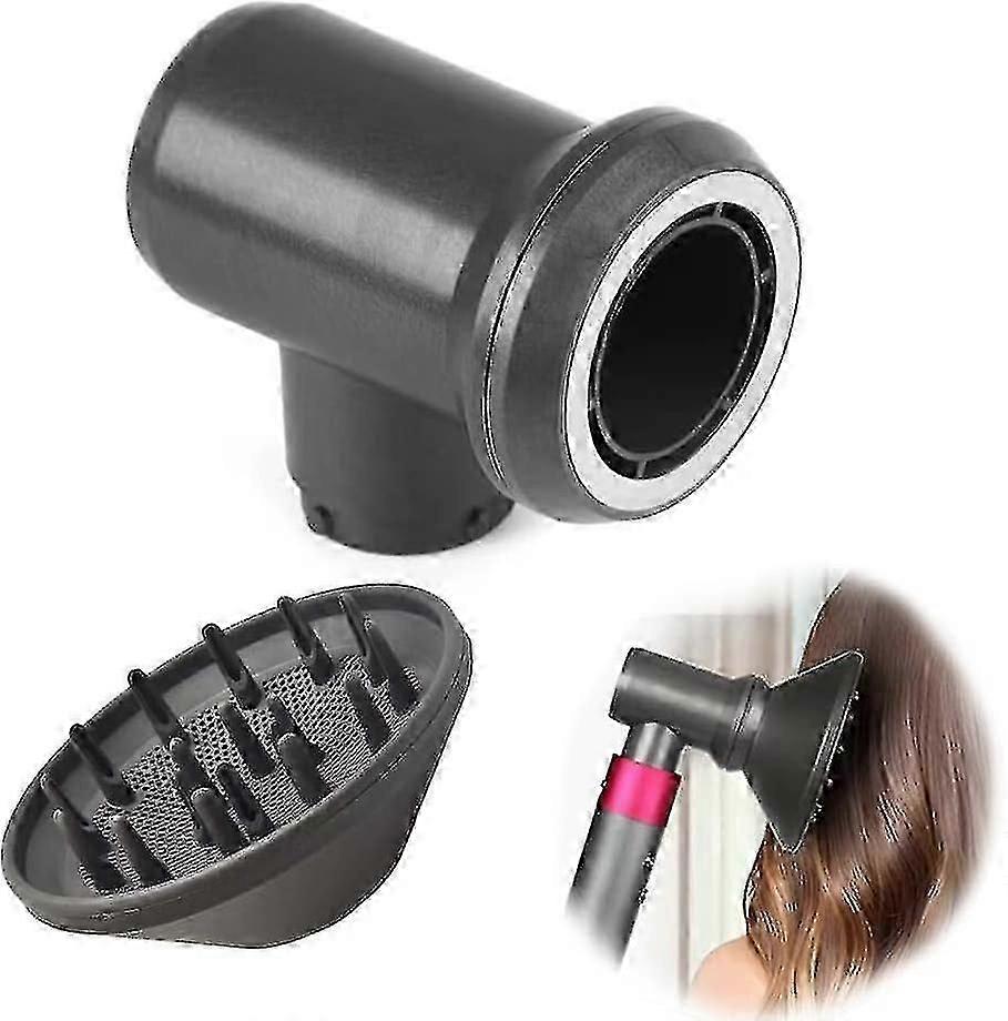 Dyson Airwrap Styler Diffuser And Adapter - Hair Dryer Combination