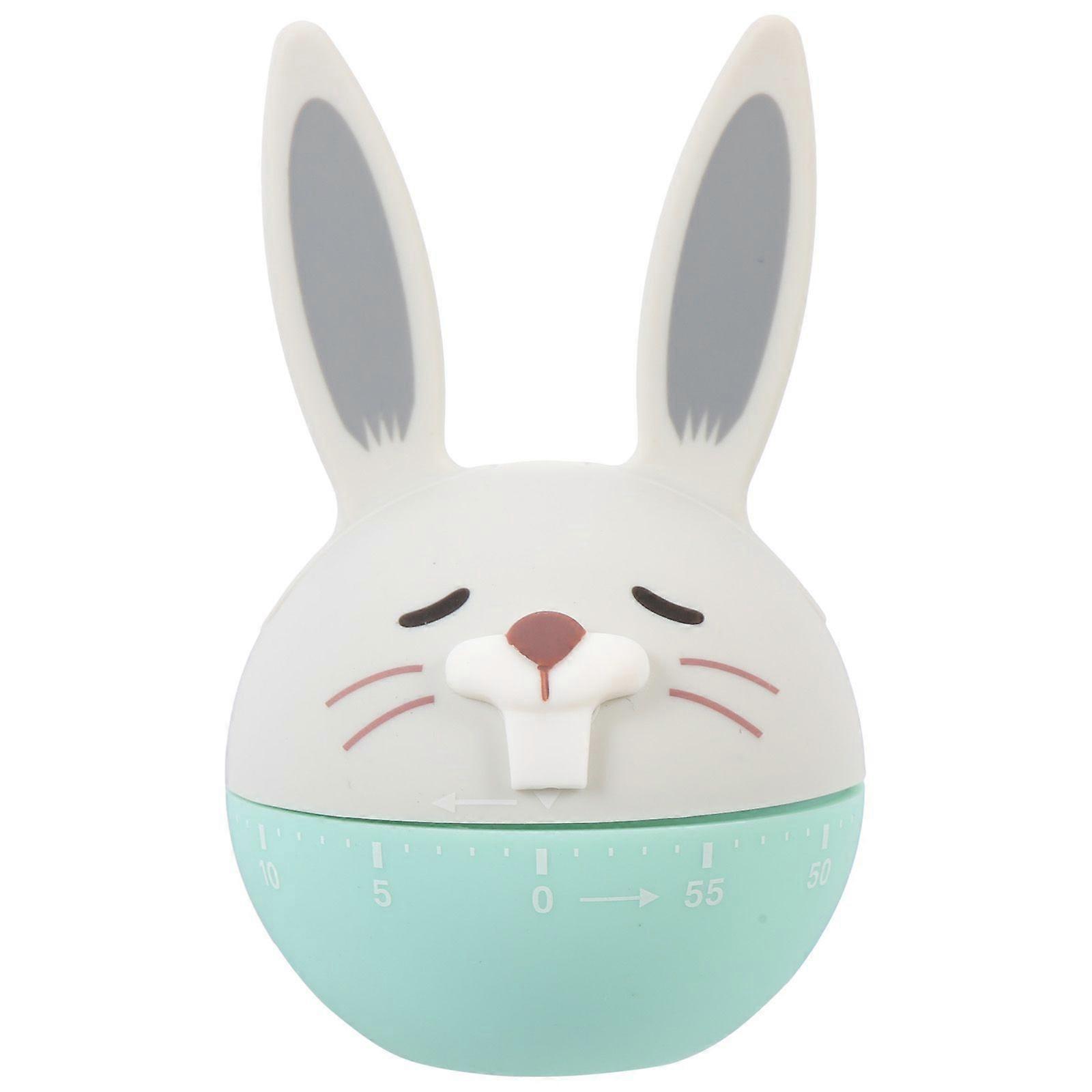 Cute Rabbit Timer Mechanical Kitchen Timer Manual Countdown Timer Cartoon Kitchen Timer