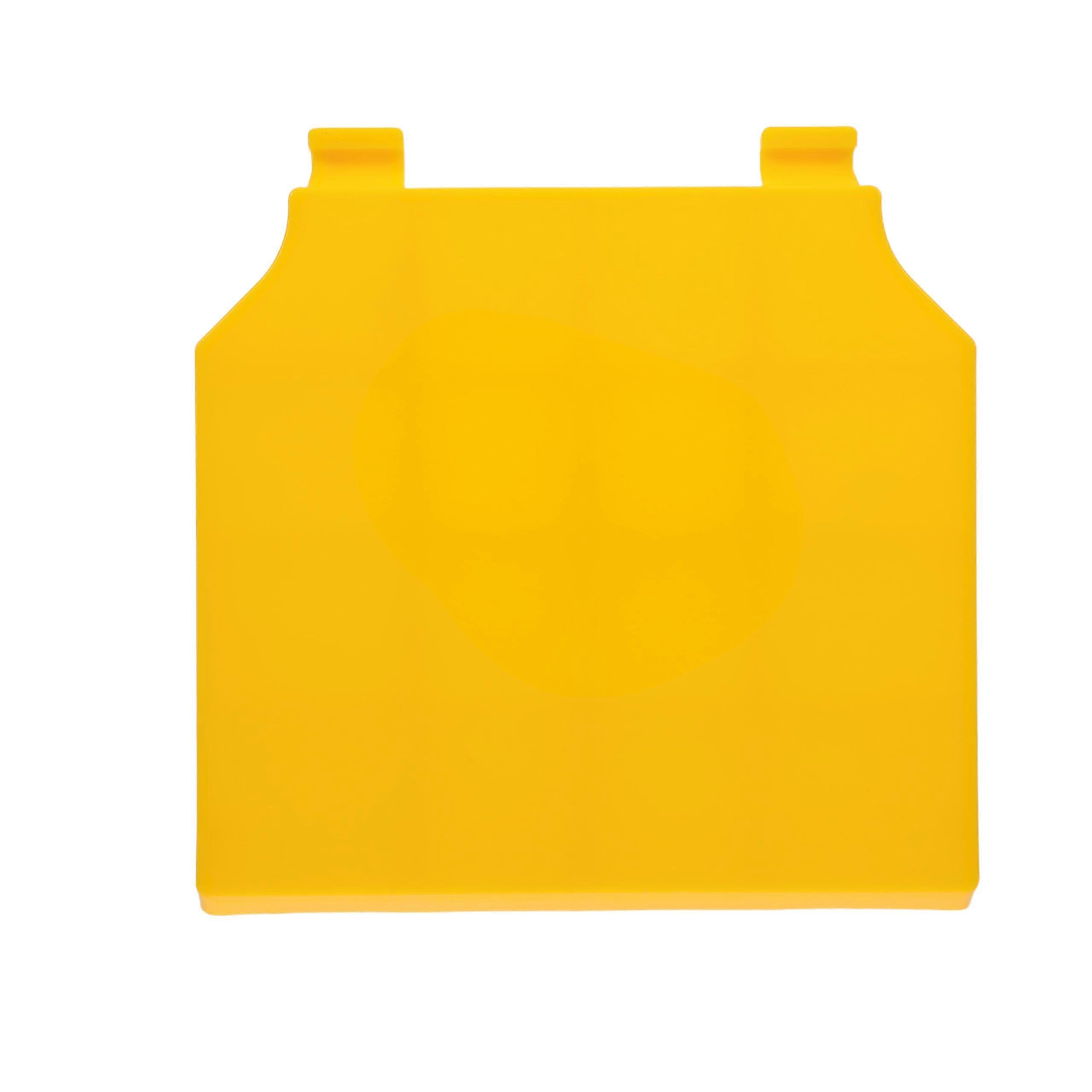 Commercial Mop Bucket Baffle Accessory with Splash Prevention, Durable Plastic Insert Replacement