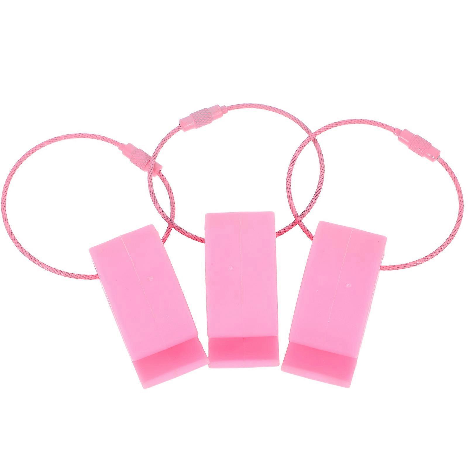 Outdoor Use Flying Disc Clips with Hanging Hook Buckles 3Pcs Set