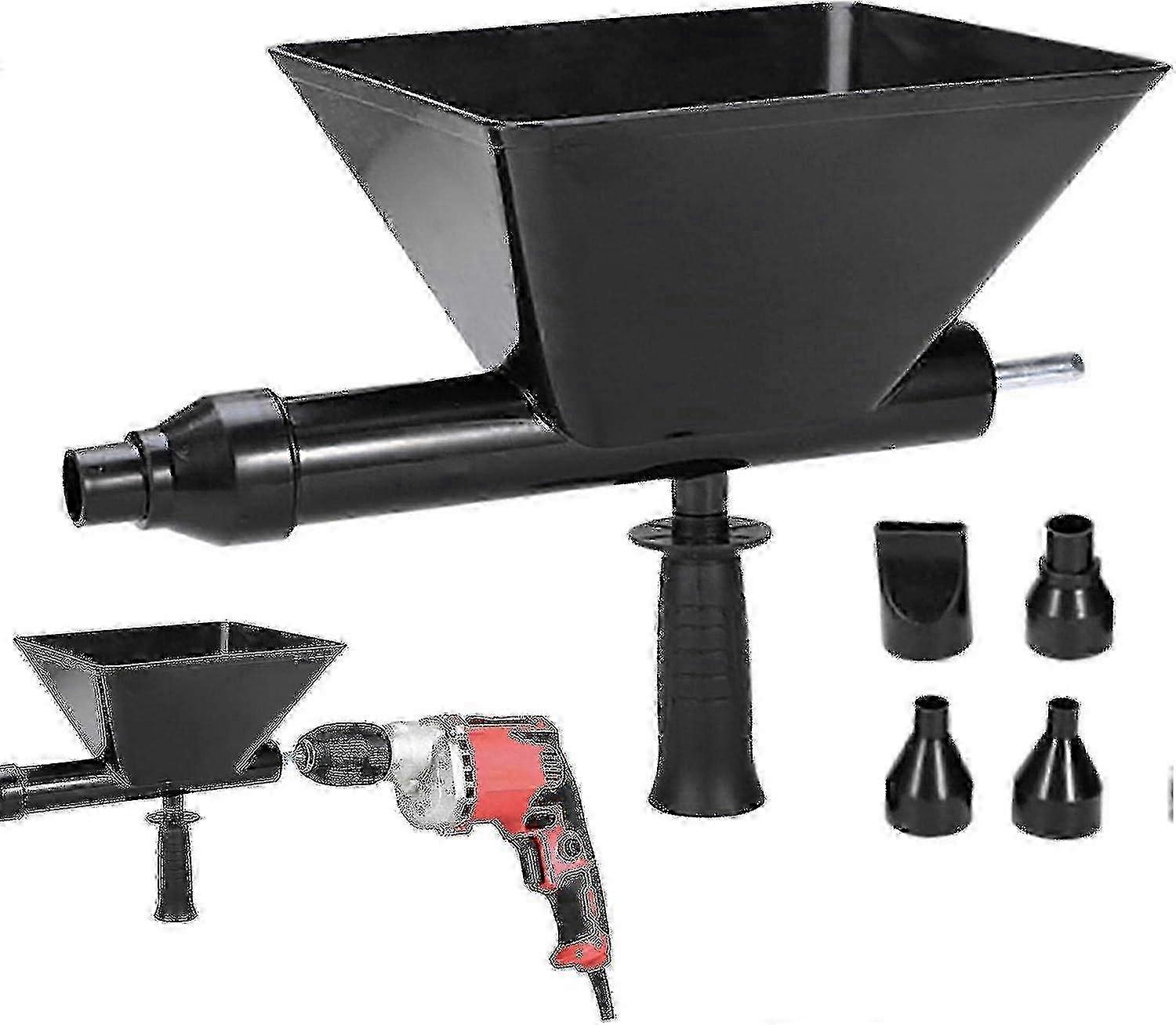 Automatic Mortar Grouting Machine with 4 Nozzle Replacements for Brick and Tile Tuck Pointing