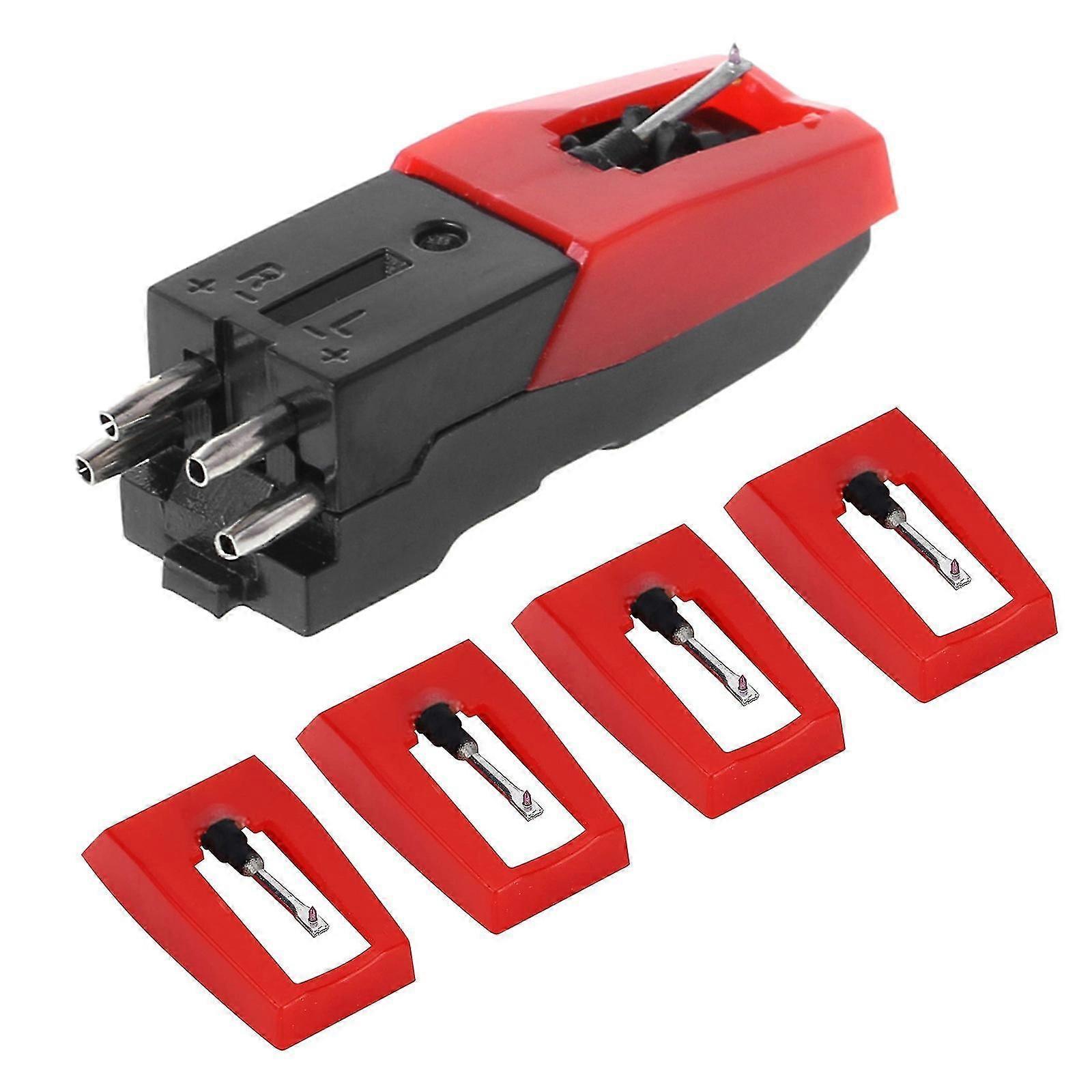 5pcs/set Diamond Replacement Stylus Record Player Needle For Lp Turntable