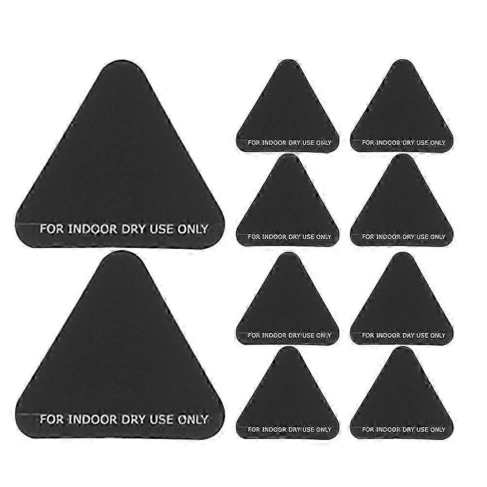 10pcs Caution Hot Surface Warning Stickers High Temperature Label Signs