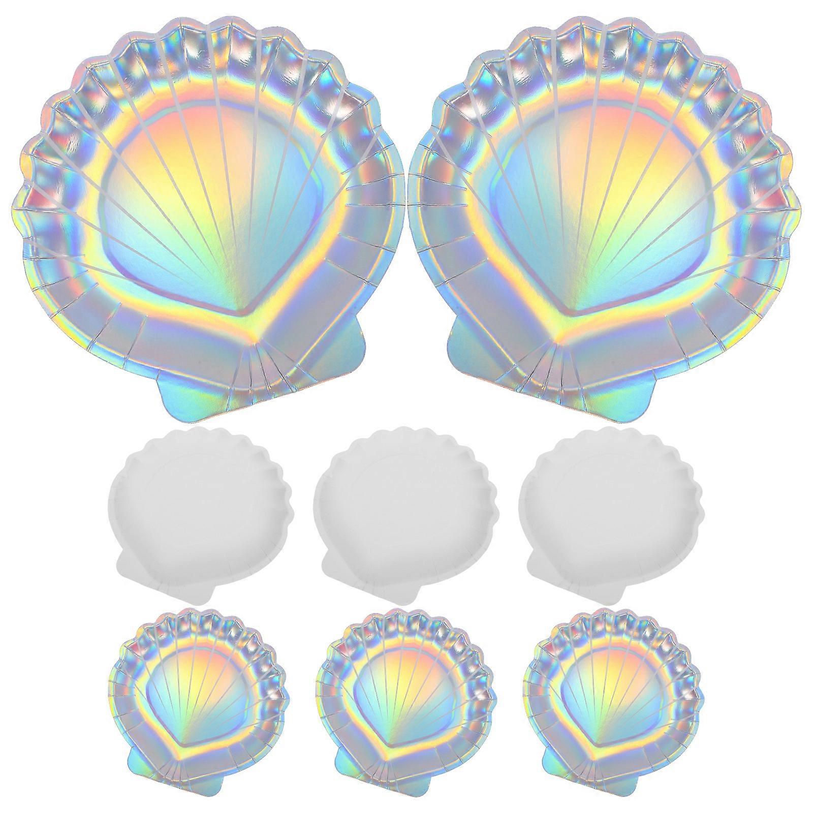 Seashell Paper for Storage Use 8Pcs Party Paper