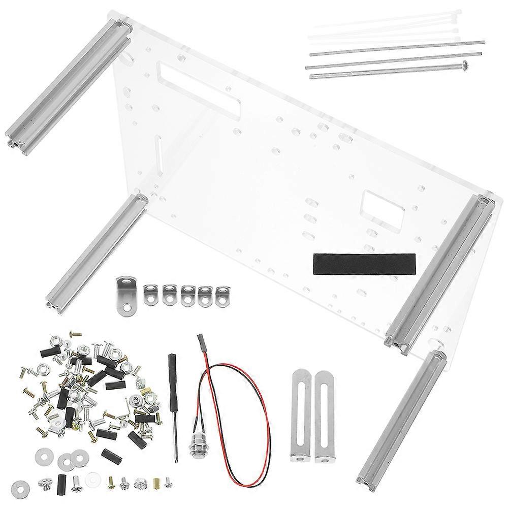 Motherboard Chassis Open Frame Computer Case for Pc Testing 1Set Assorted Colors