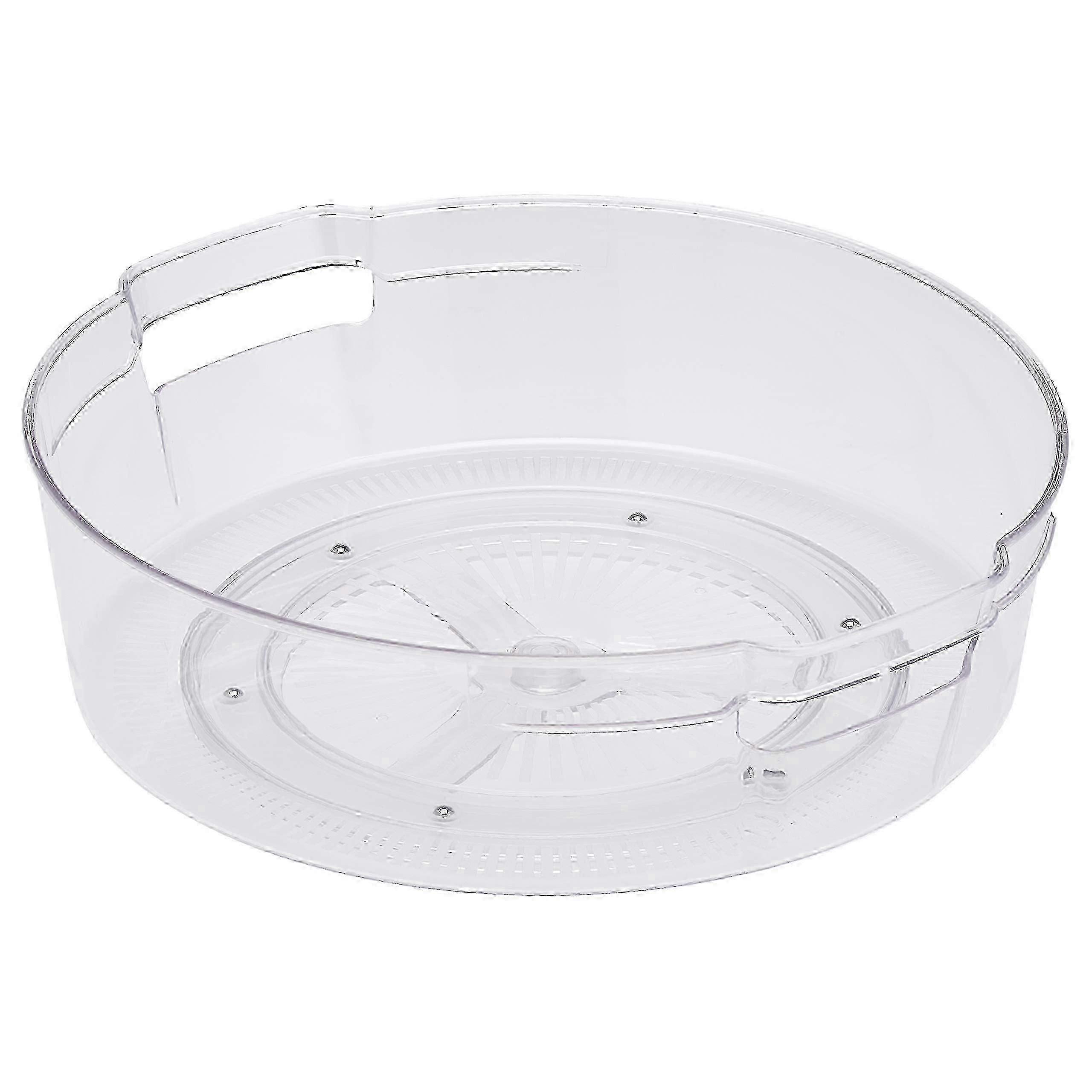 Rotating Plastic Turntable for Kitchen Cabinet Storage & Organization
