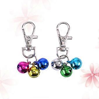 Pet Bells Dog Collar Bell for Small Dogs with 2Pcs Mini Bells