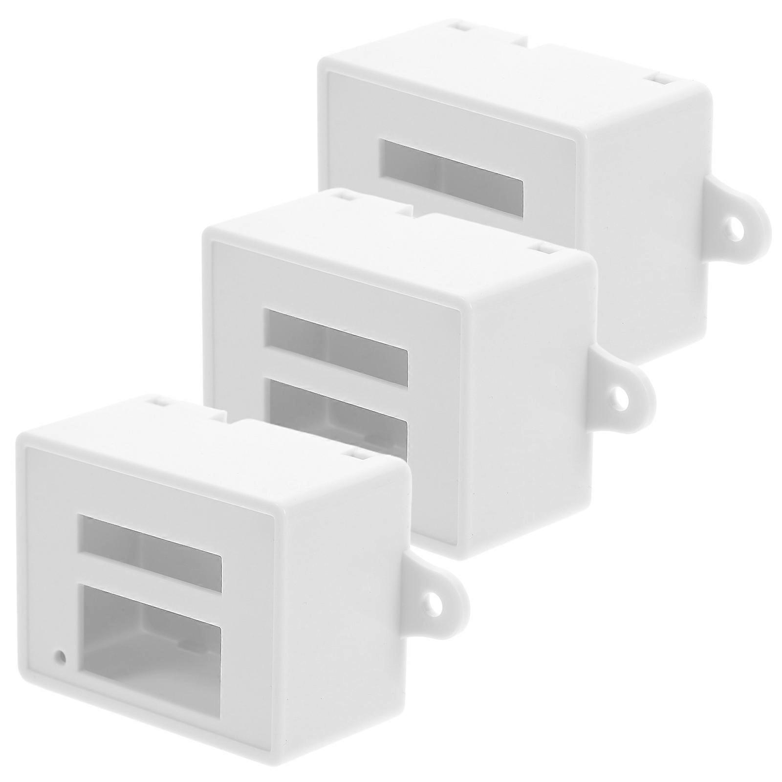 Electrical Switch 3Pcs Waterproof Electrical Junction Boxes for Outdoor Use