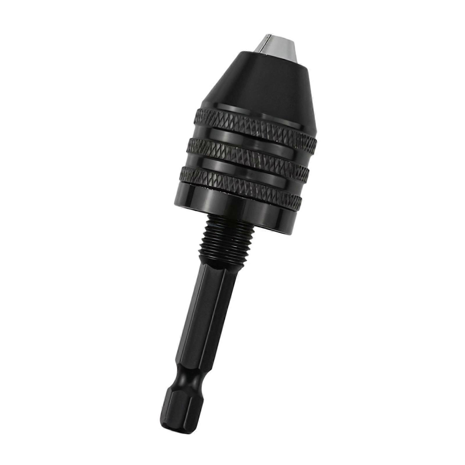 Keyless Drill Chuck 1/4Inch Automatic Tightening Drill Chuck 0.8-8mm,0.3-6.5mm,0.3-3.4mm for Drilling Machine  2