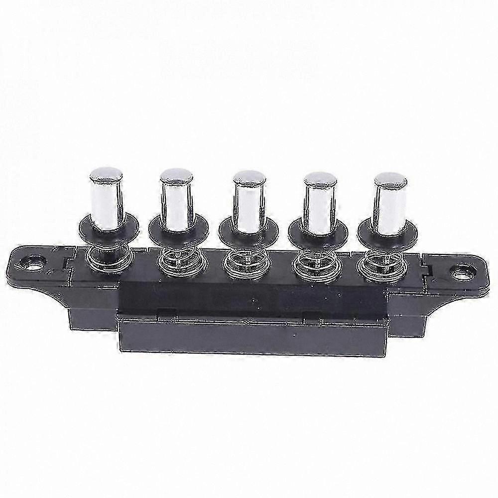 Five-Position Silver Plug-In Switch for Range Hood