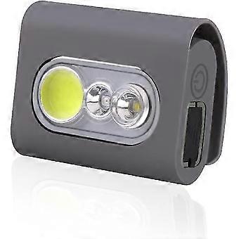 Lauflicht, 2000 Lumen Sicherheits-Jogging-LED mit starkem Magnetclip, wiederaufladbare USB-Nachtlichter für reflektierende Nackenwesten