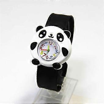 1pc Tegneserie panda Piger drenge Watch Wrist Watch Børn Børn Fash