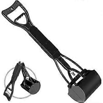 Dog Poop Grabber Pooper Scooper Long Handle Large Folding Design Fecal Shovel Pi