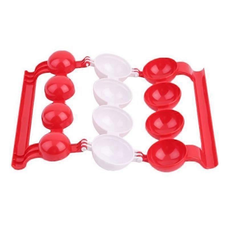 OUTAD Plastic Meatball Maker - DIY Kitchen Tool - Red