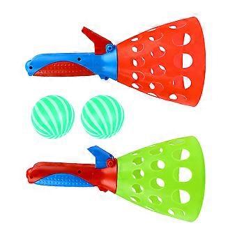 1 par de bolas de captura doméstica copos interativos para crianças brinquedos interessantes (cor aleatória)