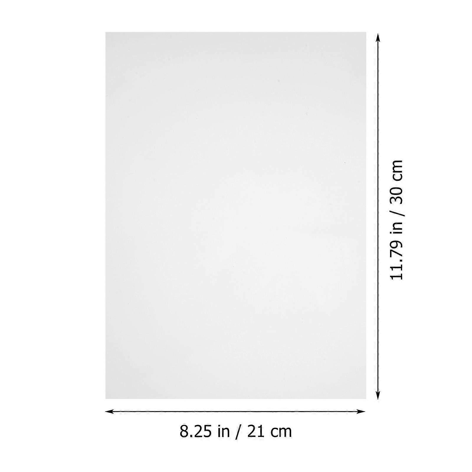 10pcs Clear Plastic Sheets Transparent Plastic Panels for Craft Picture Frames Sign