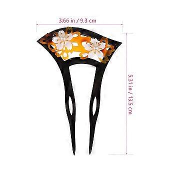 1pc Retro Headdress Chinese Style Hair Clip Classical Hair Stick U-Shape Hairpin