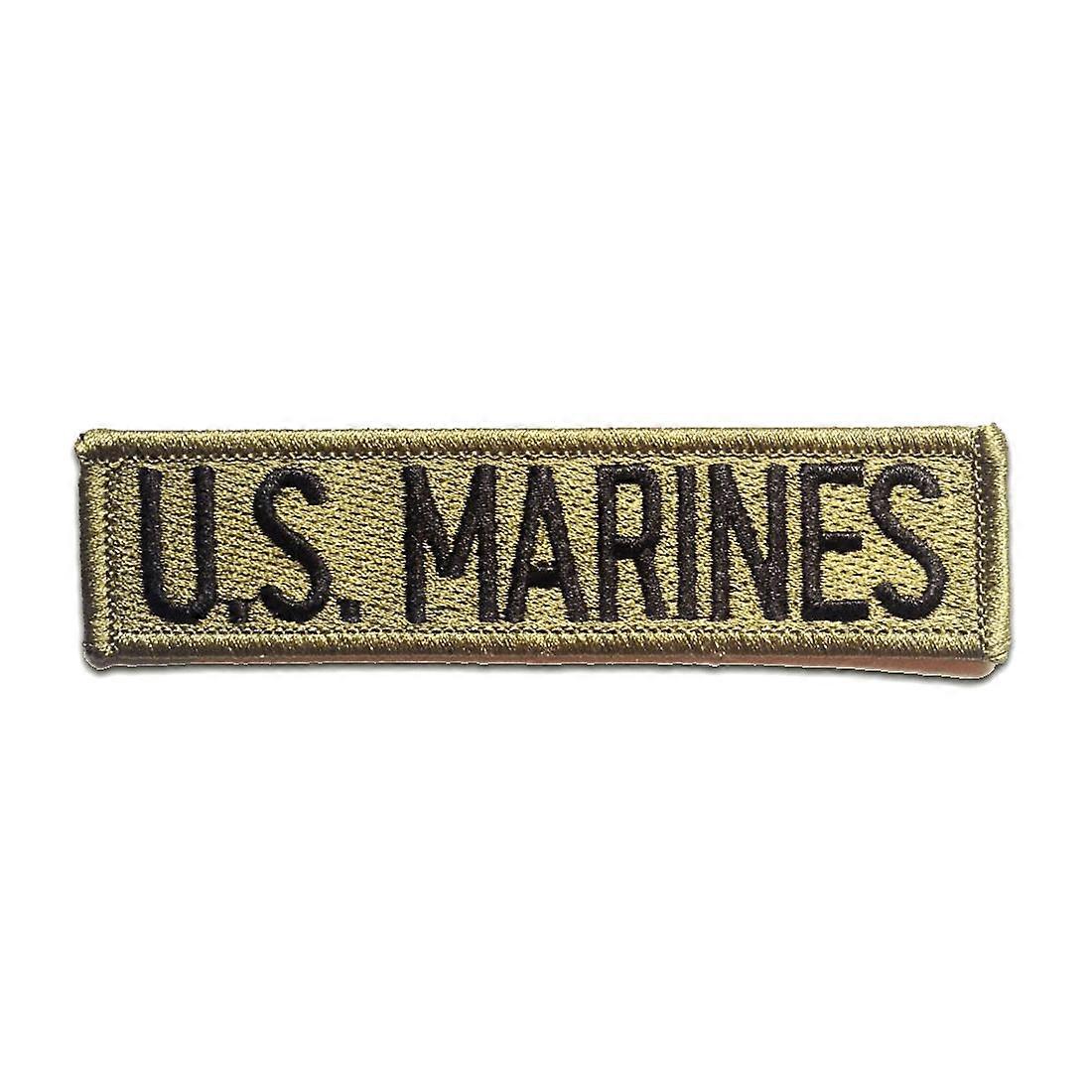 Patch - U.S. MARINES Army - black - 11.2 x 2.9 cm - Patches
