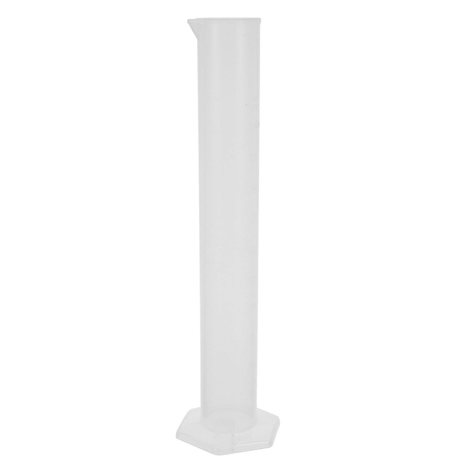250ml Transparent Plastic Graduated Measuring Cylinder Measuring Cup