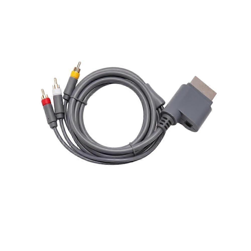 Cable Audio Video Cable, Compatible for Xbox 360 Console 1.8 M/5.9 FT