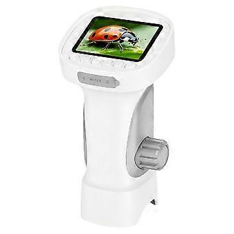 Children'S Microscope, 2.4-Inch HD 200W Handheld Science Experiment Exploration Fun Outdoor Toy for Kids