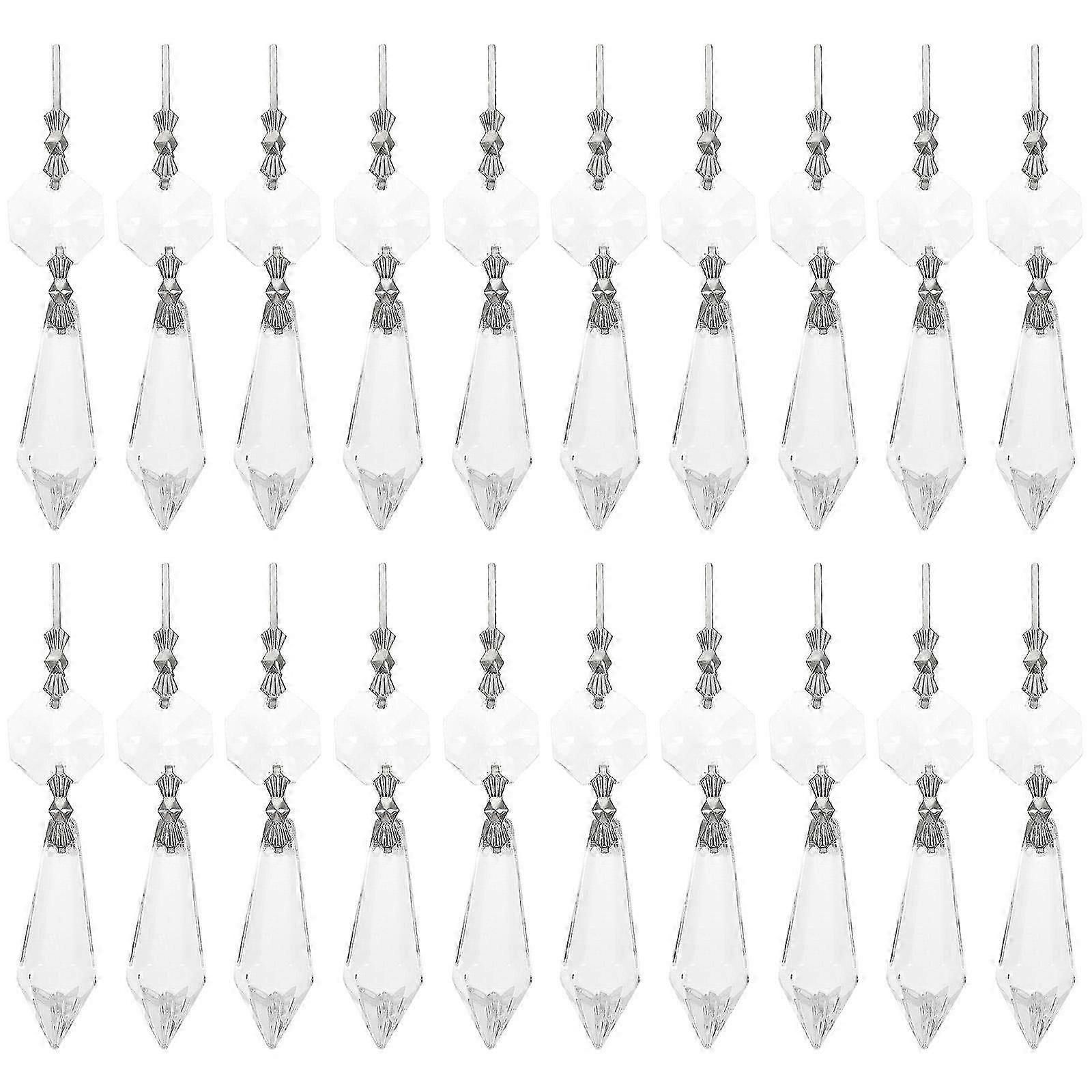 Versatile Crystal Hanging Ornaments, Lighting, Practical Option