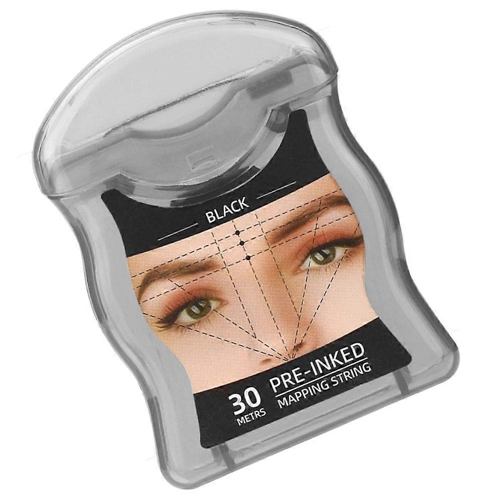 Eyebrow Mapping Line Eyebrow Measuring Tool with Ink 3Pcs for Makeup