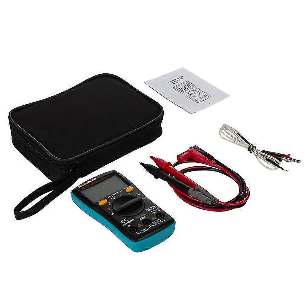 Digital Voltmeter Ammeter Capacitance Meter Detector LCD Electrical Multimeter